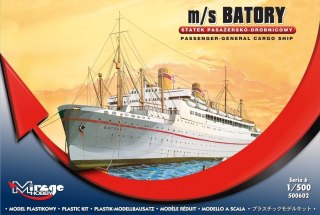 Model plastikowy M/S Batory