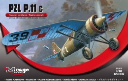 Model plastikowy PZL P-11c Wersja z bombami Mirage
