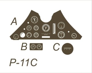 Model plastikowy PZL P-11c Wersja z bombami