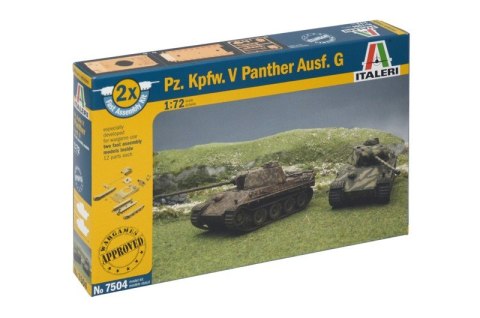 Model plastikowy Pz. Kpfw. V Panther Ausf. G Italeri