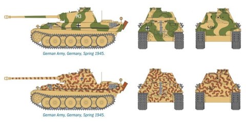 Model plastikowy Pz. Kpfw. V Panther Ausf. G Italeri Model plastikowy Pz. Kpfw. V Panther Ausf. G Italeri