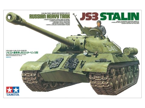 Model plastikowy Russian Heavy Tank Stalin JS3 Tamiya
