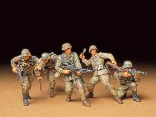 Model plastikowy Zestaw żołnierzy German Front Line Infantrymen