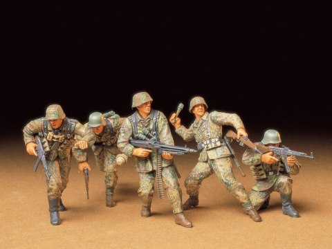 Model plastikowy Zestaw żołnierzy German Front Line Infantrymen Tamiya Model plastikowy Zestaw żołnierzy German Front Line Infantrymen Tamiya
