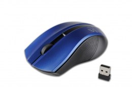 Bezprzewodowa mysz optyczna, GALAXY Blue/silver Rebeltec
