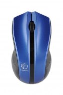 Bezprzewodowa mysz optyczna, GALAXY Blue/silver Rebeltec