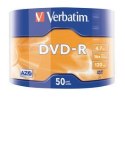 DVD-R 16x 4.7GB 50P SP Matt Silver Wrap 43788 Verbatim
