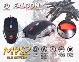 Gamingowa mysz optyczna USB Falcon Rebeltec