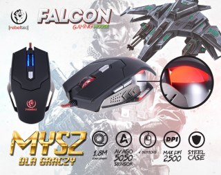 Gamingowa mysz optyczna USB Falcon Rebeltec