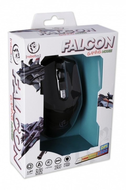 Gamingowa mysz optyczna USB Falcon Rebeltec Gamingowa mysz optyczna USB Falcon Rebeltec