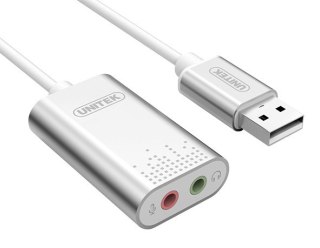 Karta dźwiękowa USB STEREO; Y-247A Unitek
