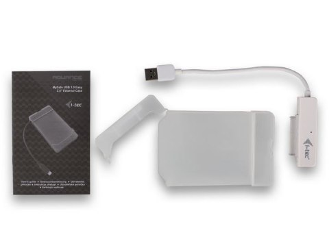 MySafe USB 3.0 Easy SATA I/II/III HDD SSD BIAŁA I-tec MySafe USB 3.0 Easy SATA I/II/III HDD SSD BIAŁA I-tec