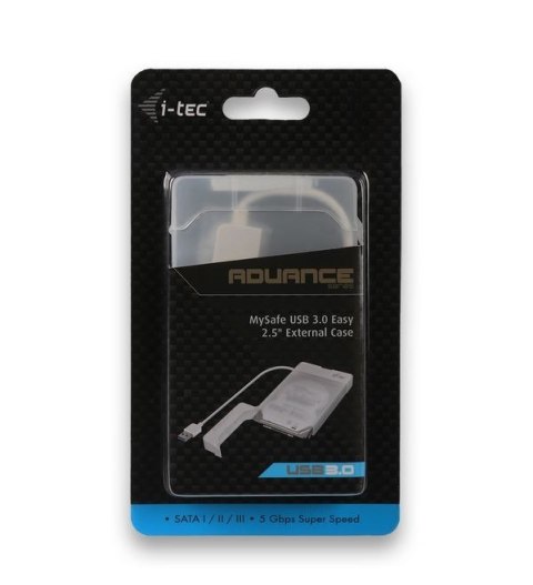 MySafe USB 3.0 Easy SATA I/II/III HDD SSD BIAŁA I-tec MySafe USB 3.0 Easy SATA I/II/III HDD SSD BIAŁA I-tec