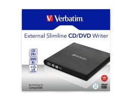 Nagrywarka DVD-RW USB 2.0 zewnętrzna Verbatim
