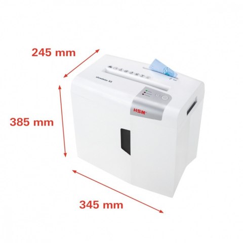 Niszczarka shredstar X5 ścinki 4x30mm P-4,CD HSM
