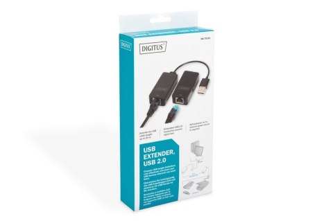 Przedłużacz/Extender USB 2.0 HighSpeed po skrętce Cat.5e/6 UTP, do 50m Digitus