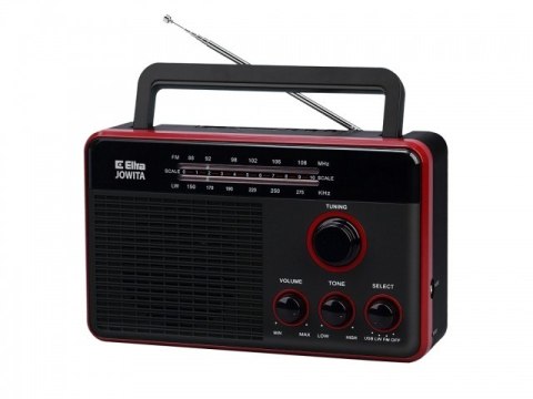 Radio Jowita USB czarny Eltra