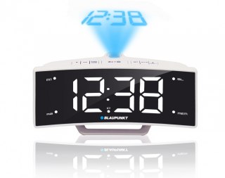 Radiobudzik CRP7WH projektor USB Blaupunkt