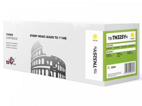 Toner do Brother TN325Y YE 100% nowy TB-TN325YN TB Print Toner do Brother TN325Y YE 100% nowy TB-TN325YN TB Print
