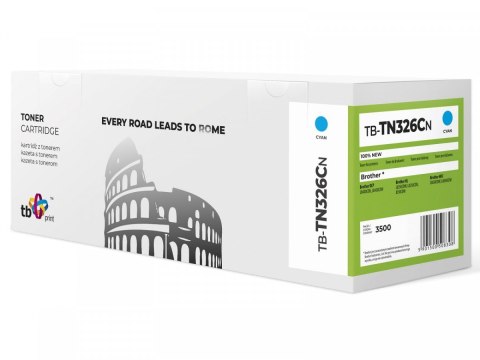 Toner do Brother TN326C CY 100% nowy TB-TN326CN TB Print Toner do Brother TN326C CY 100% nowy TB-TN326CN TB Print