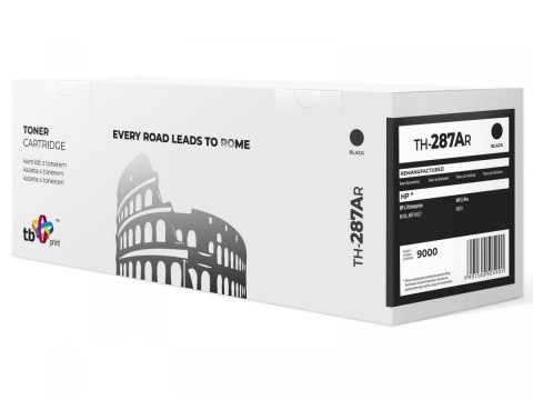 Toner do HP CF287A LJ 5 06 BK TH-287AR ref. TB Print