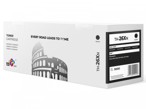 Toner do HP LJ Pro M402 /M426 BK TH-26XN 100%new TB Print