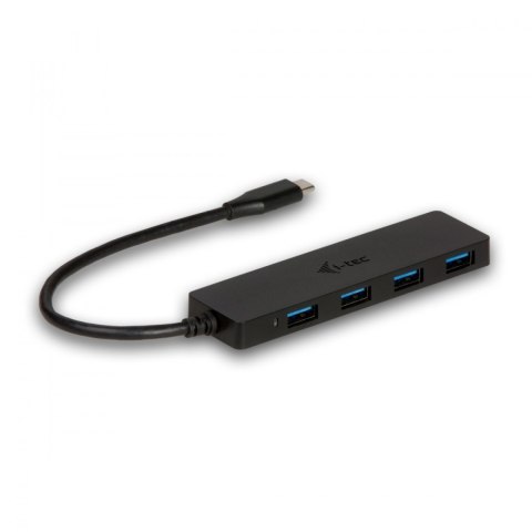 USB-C Slim pasywny HUB 4x USB 3.0 do podłączenia USB-A/USB-C I-tec USB-C Slim pasywny HUB 4x USB 3.0 do podłączenia USB-A/USB-C I-tec