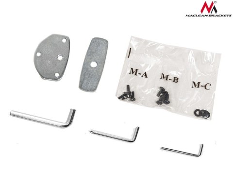 Uchwyt biurkowy do dwóch monitorów LCD MC-714 13-27" 8kg aluminiowy