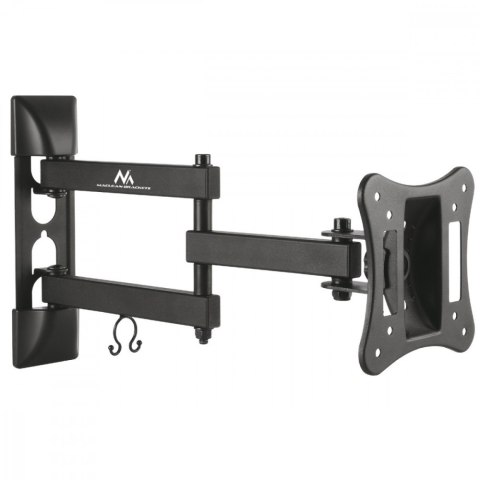 Uchwyt do telewizora lub monitora 13-27" 15 kg uniwersalny MC-719 czarny max vesa 100x100 Maclean