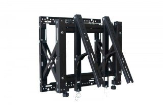VWPOP65-P Uchwyt videowall POP-OUT PION do monitorów 42-65 cali VESA 100×100 - 400×600 60kg Edbak
