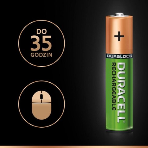 Akumulator AAA/HR3 750mAh 4szt blister Duracell Akumulator AAA/HR3 750mAh 4szt blister Duracell