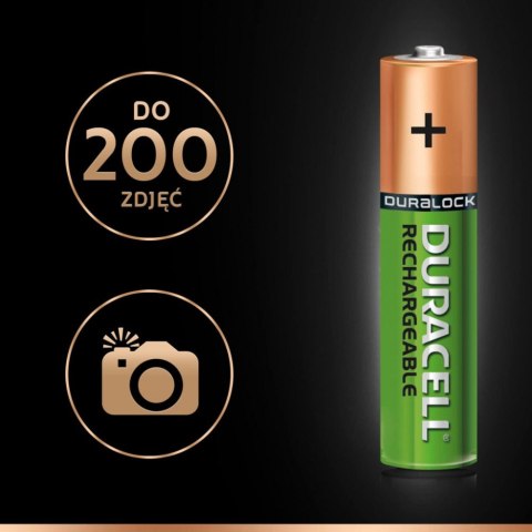 Akumulator AAA/HR3 750mAh 4szt blister Duracell Akumulator AAA/HR3 750mAh 4szt blister Duracell
