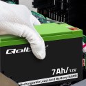 Akumulator żelowy | 12V | 7Ah | max.72A | AGM Qoltec