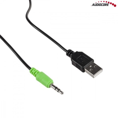 GĹoĹniki komputerowe 6W AC805 USB Black