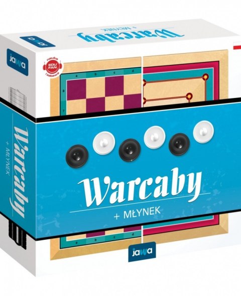 Gra Warcaby/Młynek 2 gry Jawa