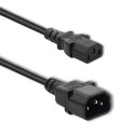 Kabel zasilający do UPS | C13/C14 | 3m Qoltec