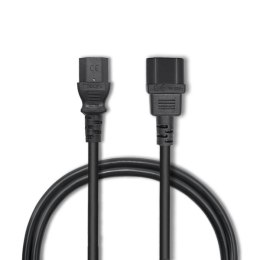 Kabel zasilający do UPS | C13/C14 | 3m Qoltec