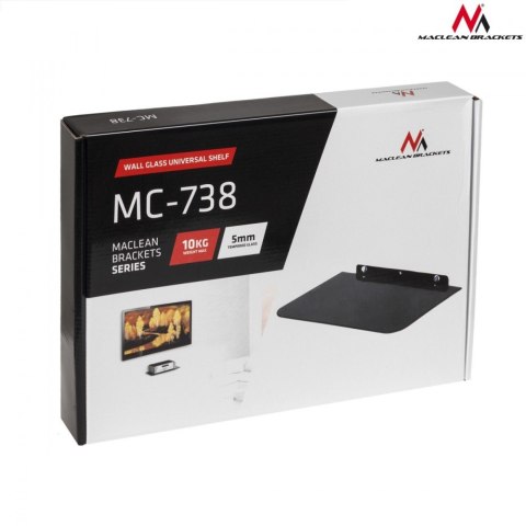 Półka pod DVD pojedyncza MC-738 do 10kg Maclean