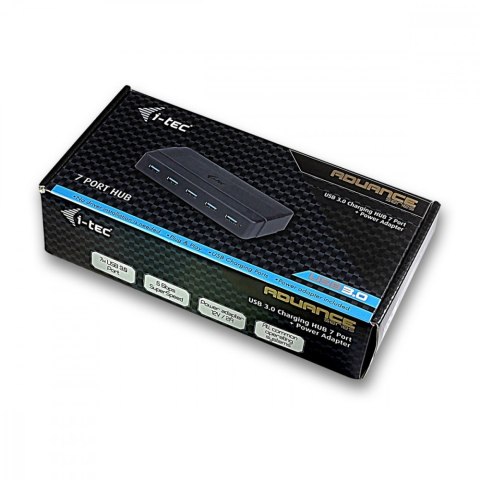 USB 3.0 Charging HUB 7 port z zasilaczem I-tec USB 3.0 Charging HUB 7 port z zasilaczem I-tec