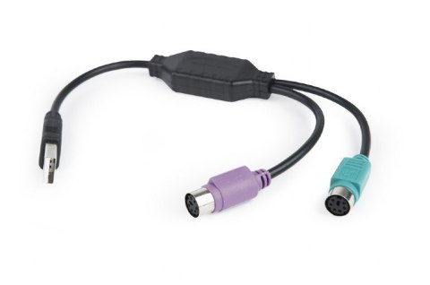 Adapter 2xPS2->USB mysz + klawiatura Gembird