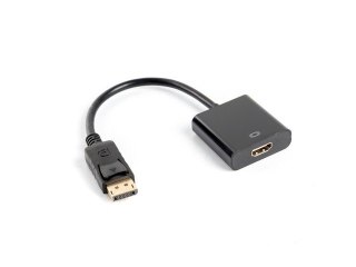 Adapter Displayport (M) -> HDMI (F) 10cm Lanberg