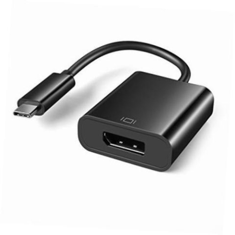 Adapter USB Typ-C to DisplayPort Czarny Gembird