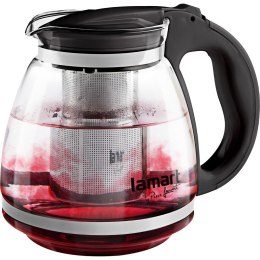 Dzbanek z zaparzaczem LT7027 czarny 1,5L Lamart