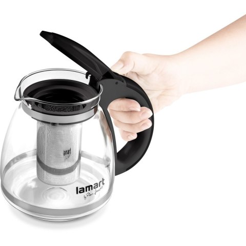 Dzbanek z zaparzaczem LT7027 czarny 1,5L Lamart Dzbanek z zaparzaczem LT7027 czarny 1,5L Lamart