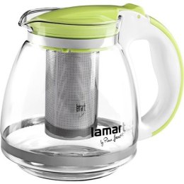 Dzbanek z zaparzaczem LT7028 zielony 1,5L Lamart