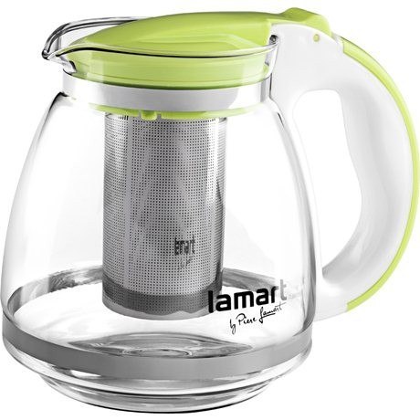 Dzbanek z zaparzaczem LT7028 zielony 1,5L Lamart