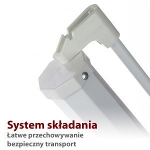 Ekran ręczny na statywie 4:3 120" 244x183cm TS-120 4:3 ART Ekran ręczny na statywie 4:3 120" 244x183cm TS-120 4:3 ART