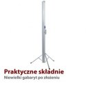 Ekran ręczny na statywie TS-100 4:3 100 cali 203x152cm ART