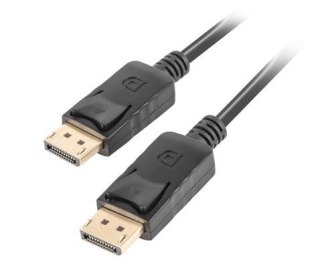 Kabel DisplayPort M/M 4K 1.8M czarny Lanberg