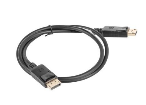 Kabel DisplayPort M/M 4K 1M czarny Lanberg